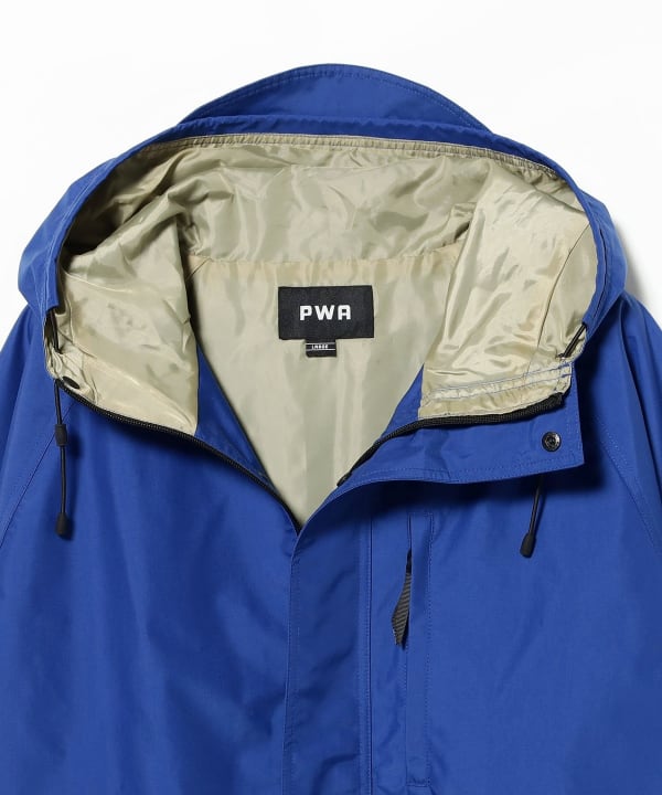 美品・袋付 PWA POLYVALENT MOUNTAIN JKT Blue M BEAMS（ビームス）PWA / POLYVALENT MOUNTAIN JKT（ブルゾン ブルゾン