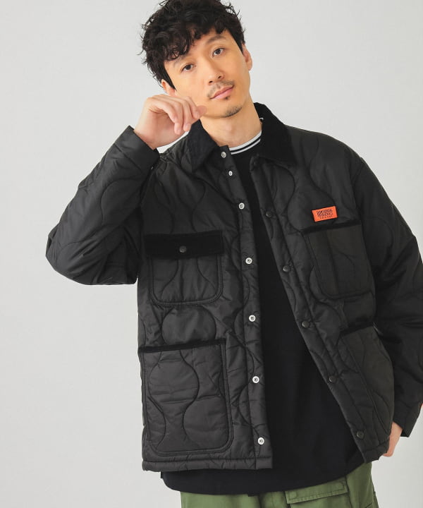 BEAMS（ビームス）【別注】UNIVERSAL OVERALL / キルティング カバーコーチ ジャケット 24FW（ブルゾン ブルゾン）通販｜ BEAMS