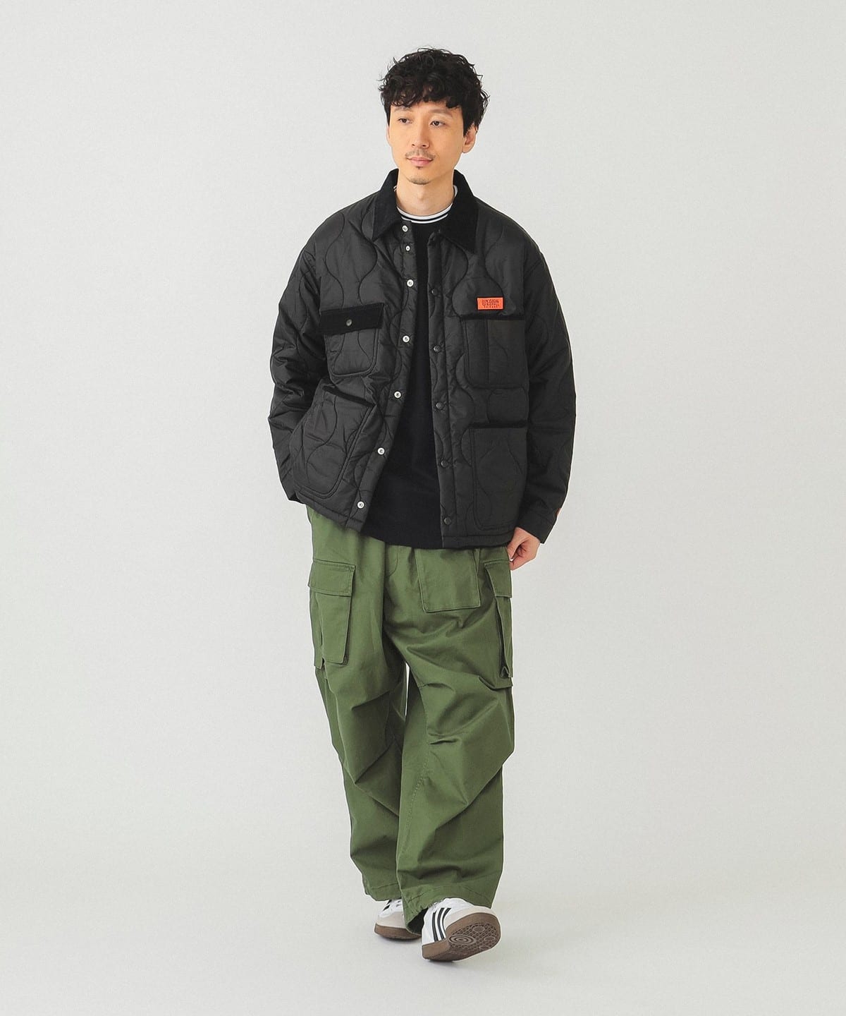 BEAMS（ビームス）【別注】UNIVERSAL OVERALL / キルティング カバーコーチ ジャケット 24FW（ブルゾン ブルゾン）通販｜ BEAMS