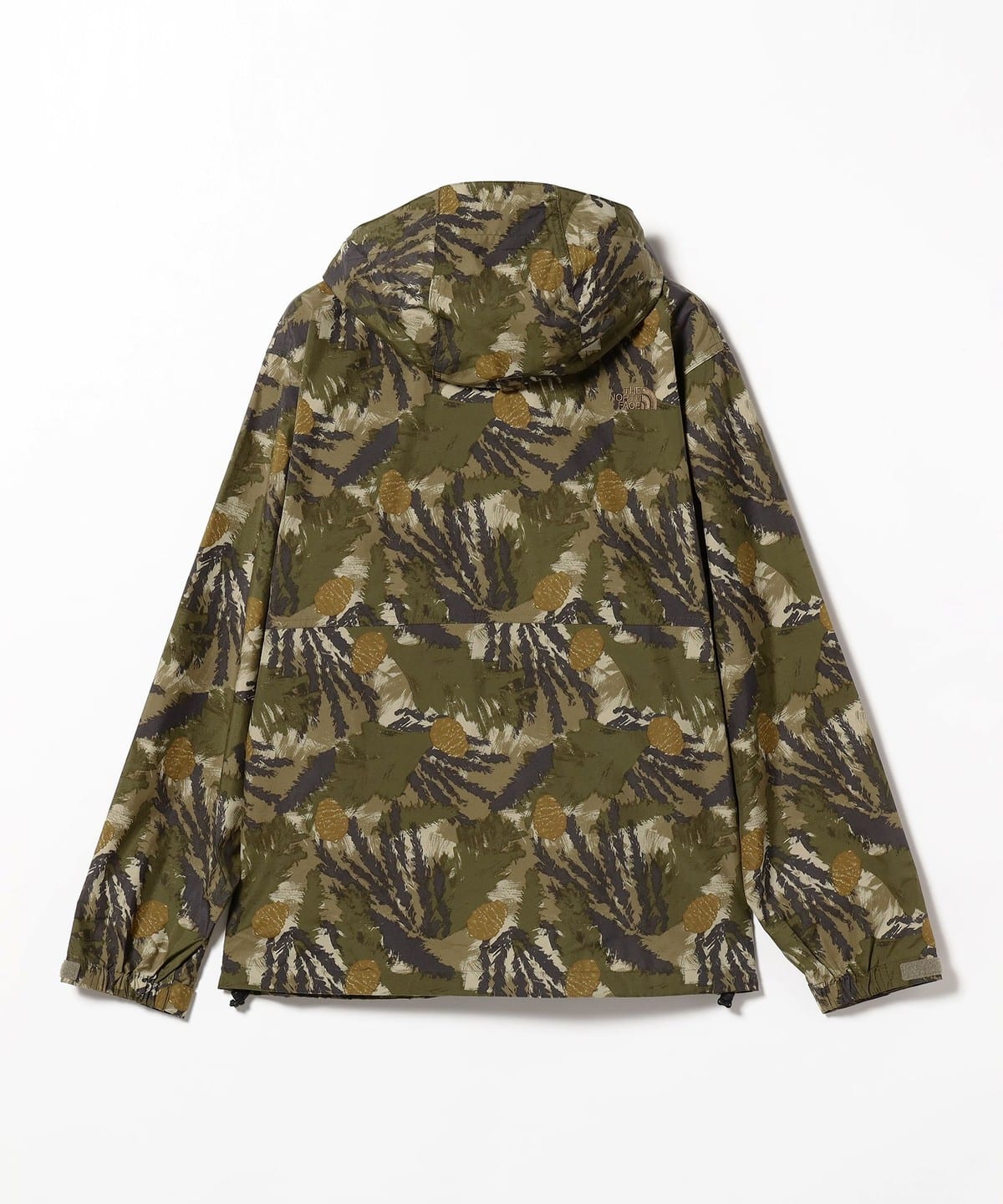 BEAMS ビームス 迷彩ジャケット 汗ばん カモフラ ノースフェイス