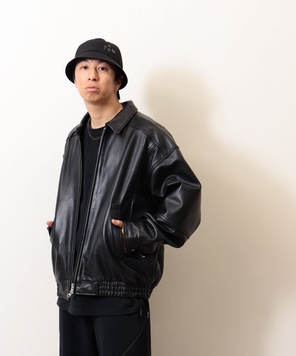 BEAMS BEAMS BEAMS Leather blouson (blouson leather blouson) mail 