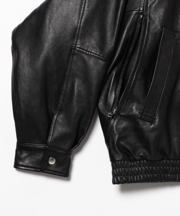 BEAMS BEAMS BEAMS Leather blouson (blouson leather blouson) mail 