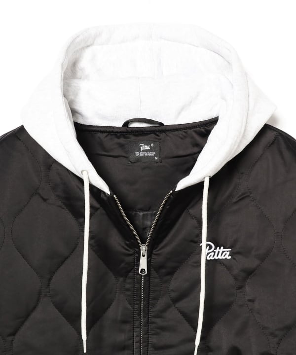 BEAMS（ビームス）PATTA / Hooded Bomber Jacket（ブルゾン ブルゾン