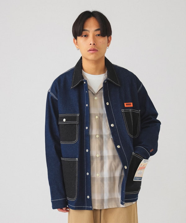 BEAMS（ビームス）UNIVERSAL OVERALL × BEAMS / 別注 デニム 