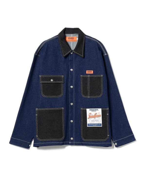 BEAMS（ビームス）UNIVERSAL OVERALL × BEAMS / 別注 デニム