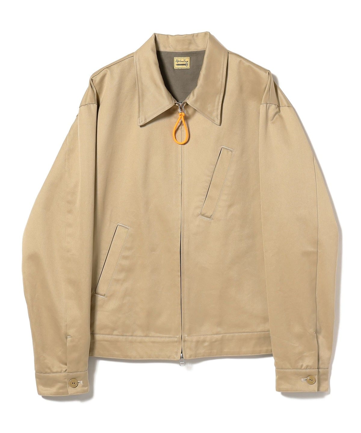 High Scream Center / DRIZZLER JK CHINO ブルゾン MEN BEIGE M High Scream Center / DRIZZLER JK CHINO ブルゾン MEN BEIGE M