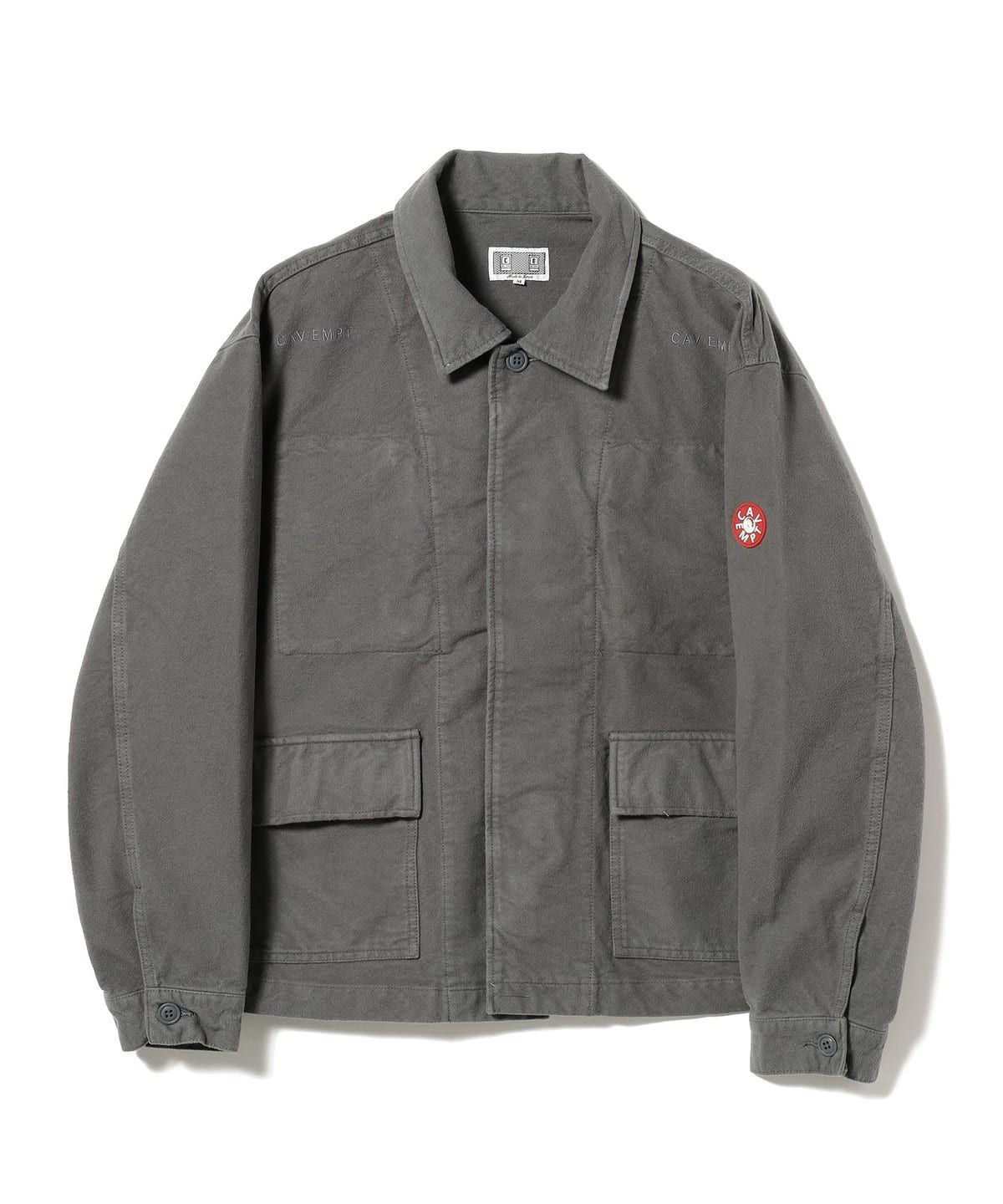 BEAMS（ビームス）C.E / BRUSHED SOFT COTTON JACKET（ブルゾン ミリタリージャケット）通販｜BEAMS