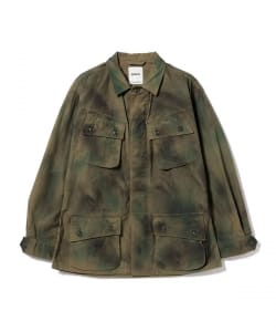 ▲BOW WOW / JUNGLE FATIGUE JACKET SPRAY CAMO