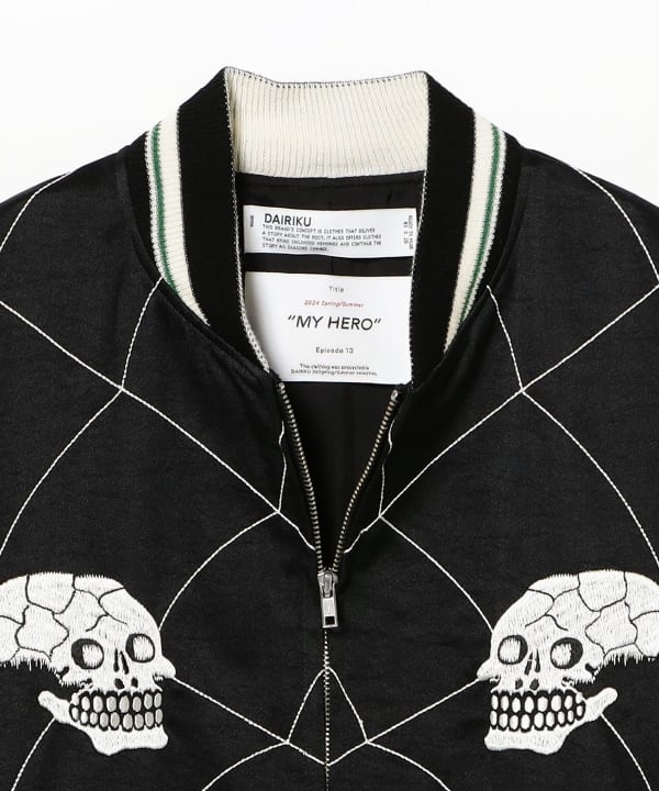 BEAMS（ビームス）DAIRIKU / Snake&Skull Ska Jumper（ブルゾン