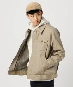 ▲BEAMS / ルーズフィット トレンチブルゾン