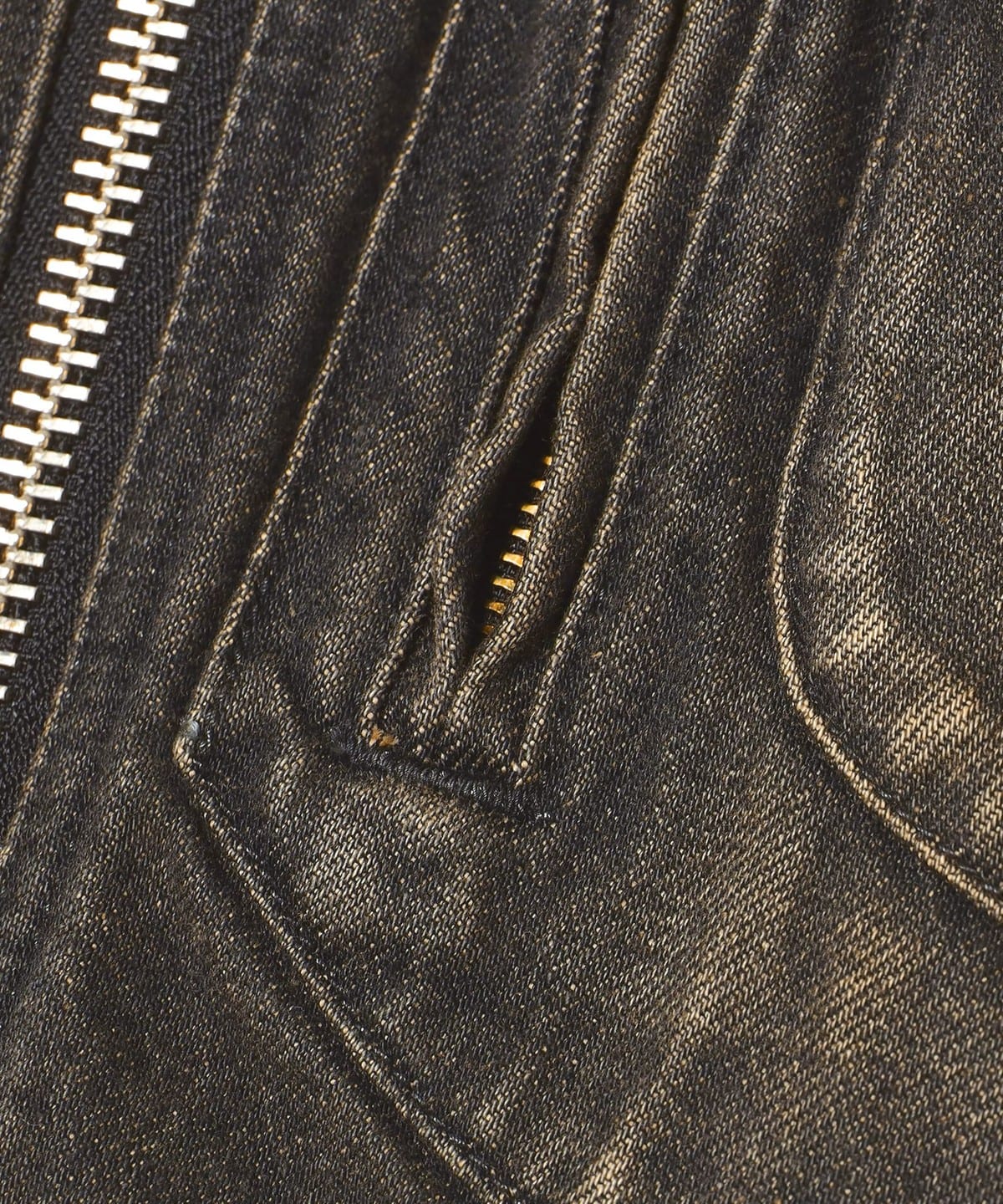 BEAMS（ビームス）SUGARHILL × FUTURE ARCHIVE / デニム ライダース