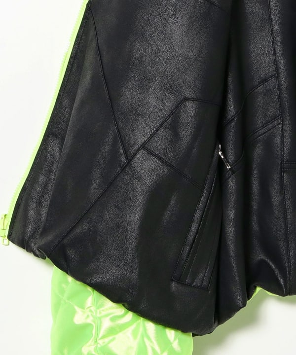 PUMA × A$AP ROCKY / ROCKY PLEATHER JACKET