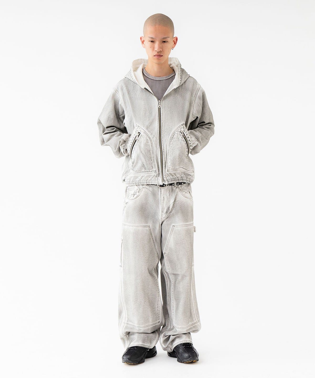 BEAMS(ビームス)FUTURE ARCHIVE / FADE DENIM HOODIE BEAMS(ビームス)FUTURE ARCHIVE / FADE DENIM HOODIE
