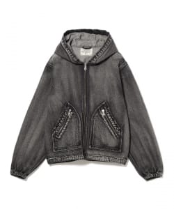 FUTURE ARCHIVE / FADE DENIM HOODIE