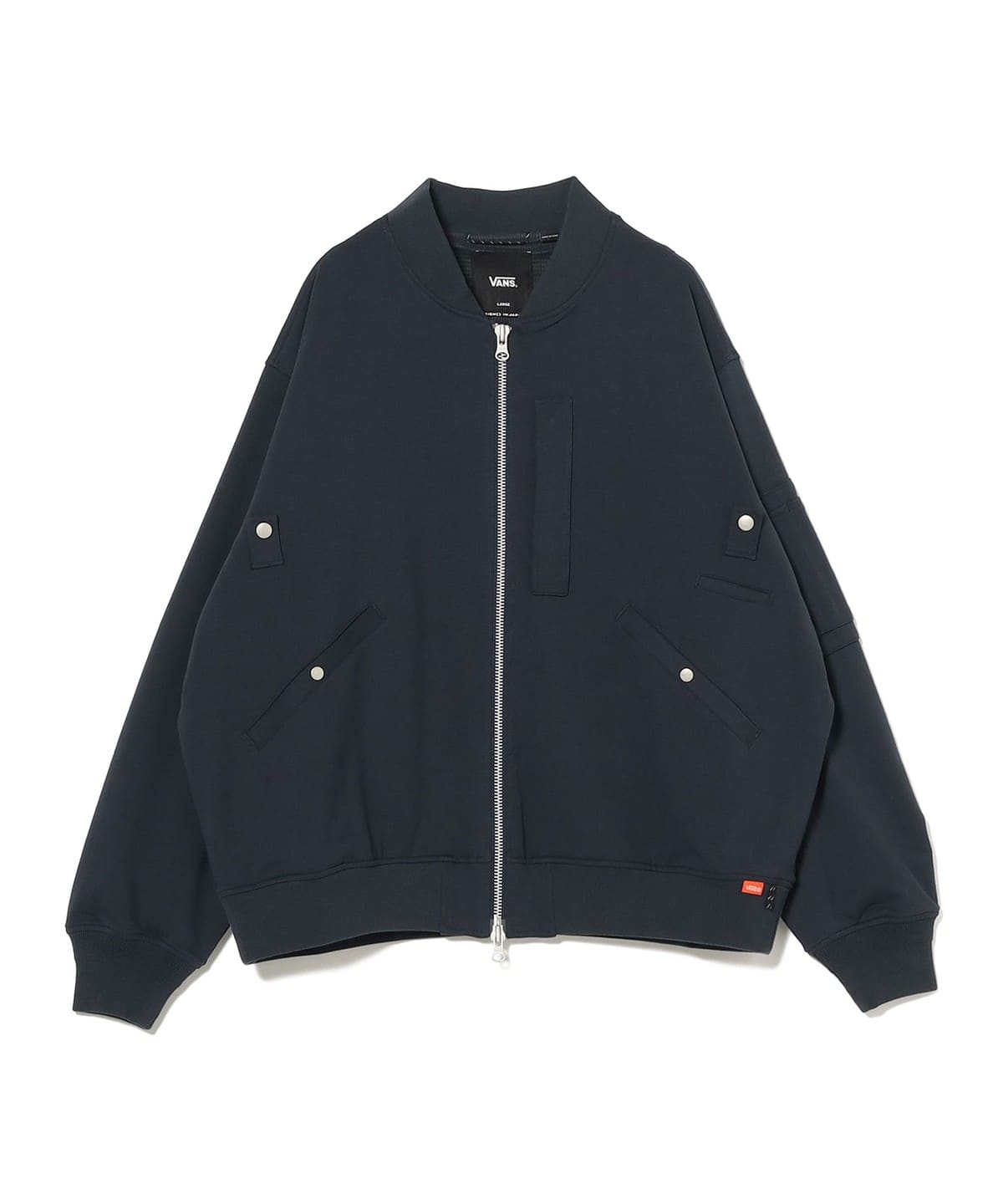 VANS ヴァンズ × TOKYO DESIGN COLLECTIVE / SWEAT MA-1 JACKET ブルゾン MEN NAVY BLAZER M VANS ヴァンズ × TOKYO DESIGN COLLECTIVE / SWEAT MA-1 JACKET ブルゾン MEN NAVY BLAZER M
