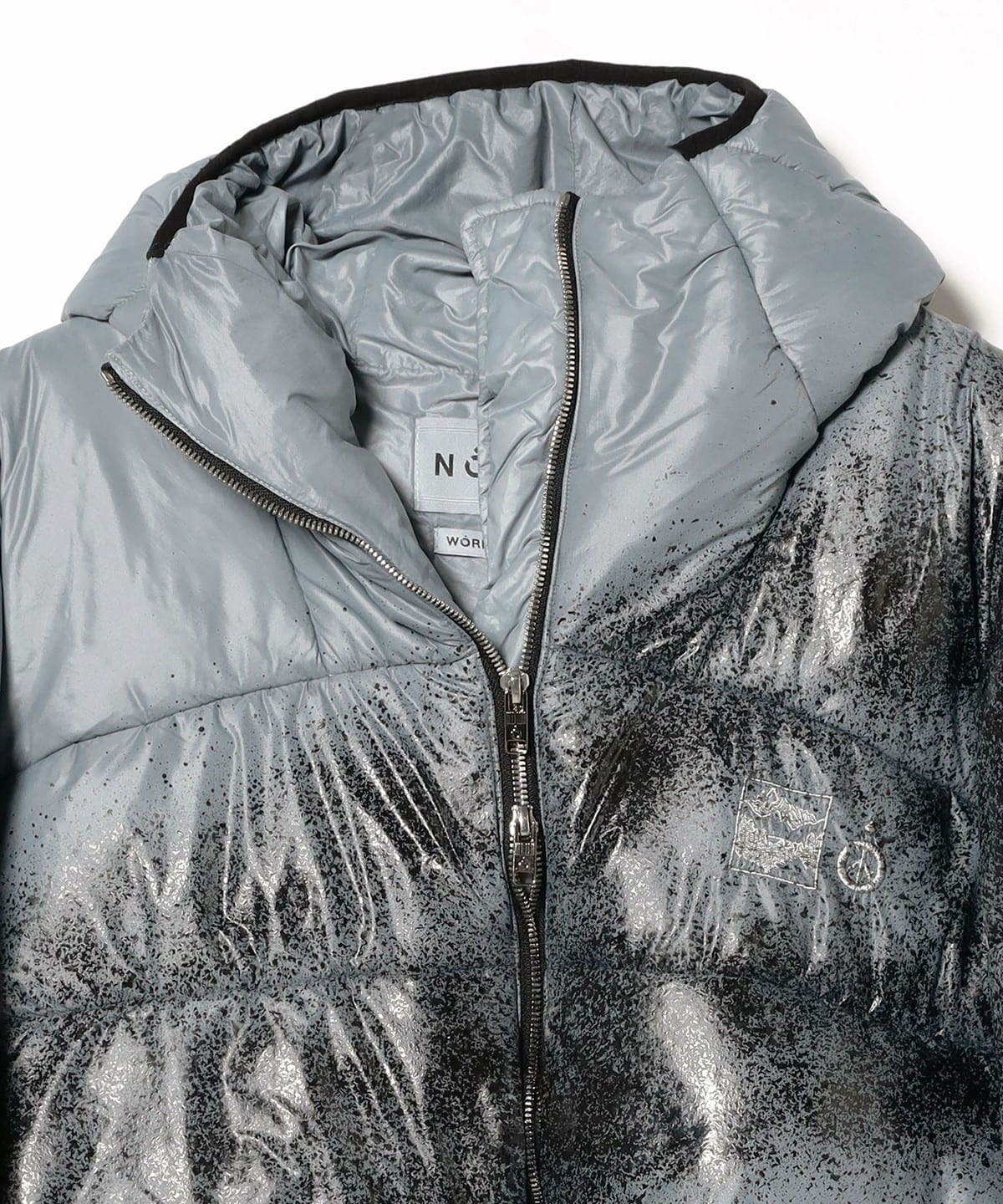 BEAMS（ビームス）NOMARHYTHM TEXTILE / Hand Dyed Hooded Puffer 