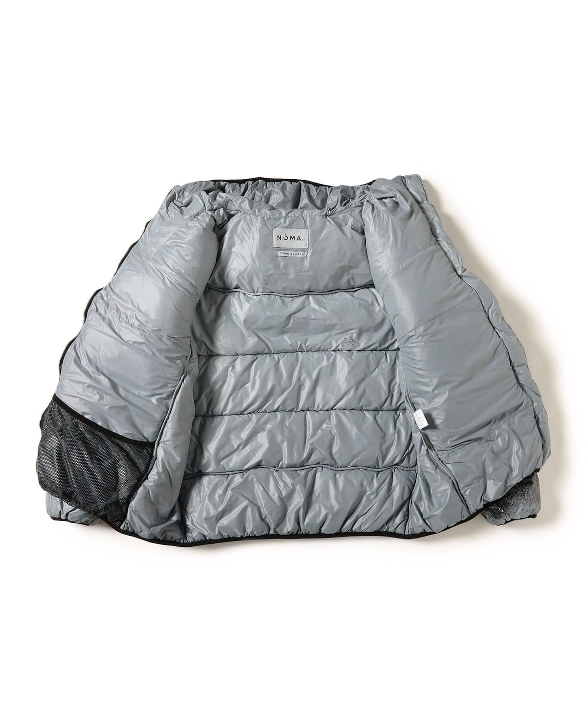 BEAMS（ビームス）NOMARHYTHM TEXTILE / Hand Dyed Hooded Puffer 
