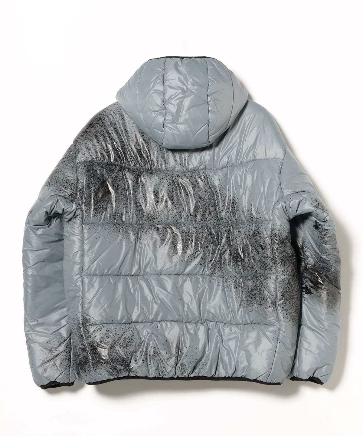 BEAMS（ビームス）NOMA t.d. / Hand Dyed Hooded Puffer Jacket 
