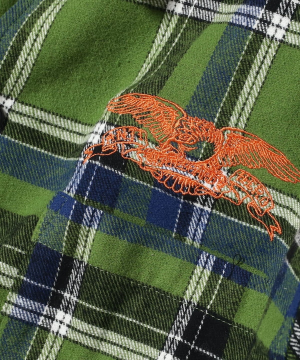 ANTI HERO / BASIC EAGLE FLANNEL JACKET