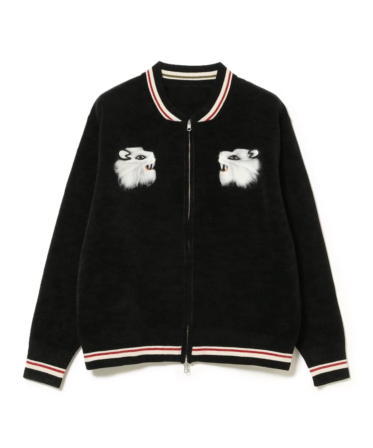 BEAMS（ビームス）DAIRIKU / Needle Punch Reversible Ska Knit（ブルゾン ブルゾン）通販｜BEAMS