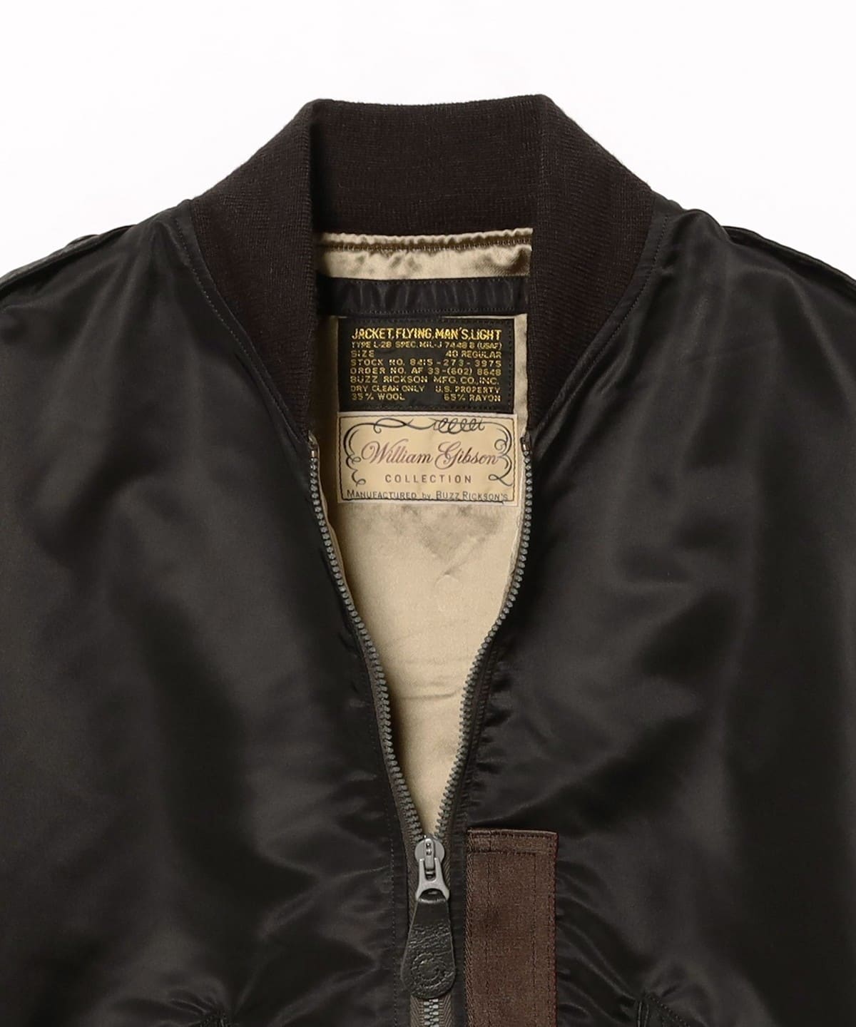 BEAMS JAPAN（ビームス ジャパン）BUZZ RICSON'S / WILLIAM GIBSON