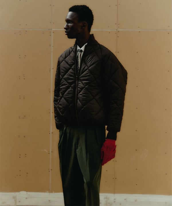 ラベンハム×ビームス REVERSIBLE QUILTED BOMBER Introducing a collaboration item with LAVENHAM! Reversible