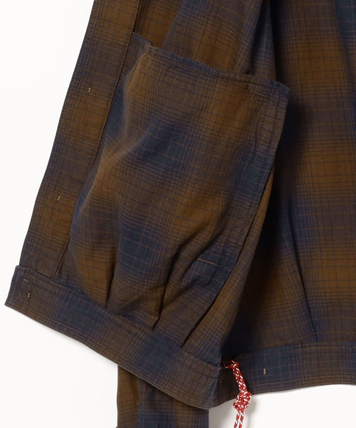 BEAMS JAPAN（ビームス ジャパン）インディゴ オンブレチェック