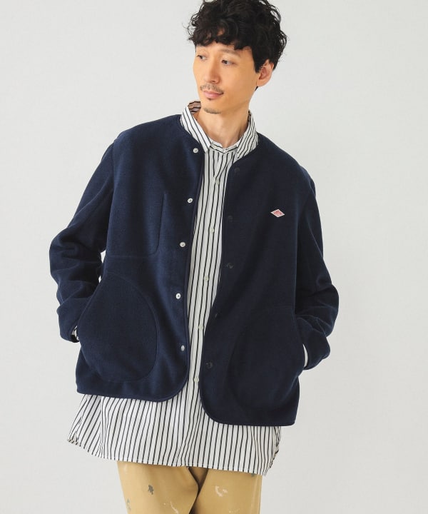 beams men クリアランス danton beams 別注 ダウンジャケット