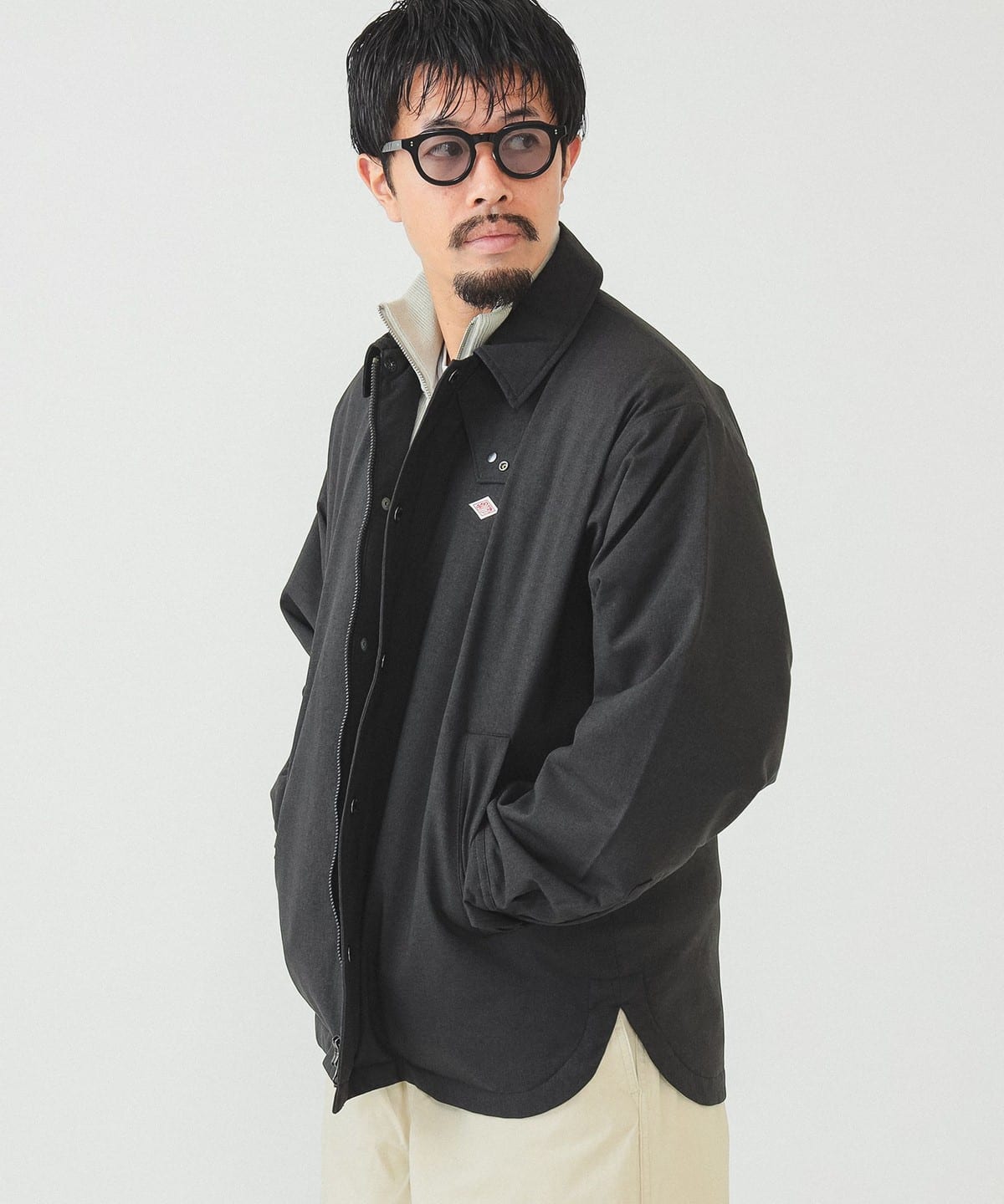 DANTON(ダントン) / ×BEAMS/ビームス/別注/ラウンドカラー