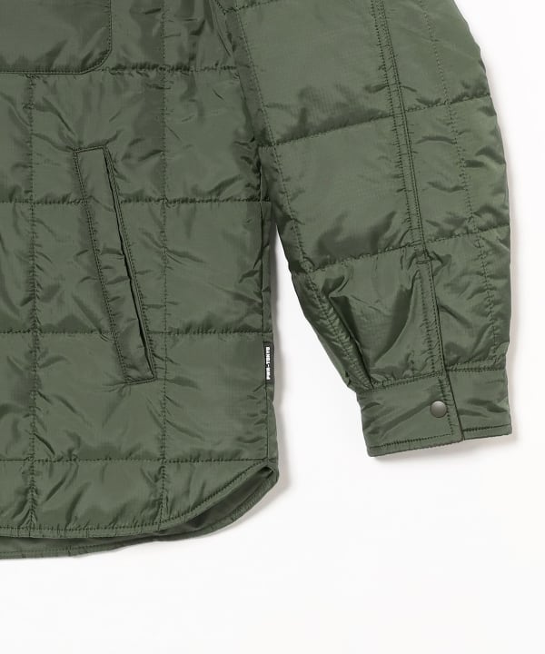 PWA QUILTED PUFFY SHIRT オリーブ BEAMS（ビームス）PWA / QUILTED PUFFY SHIRT（ブルゾン