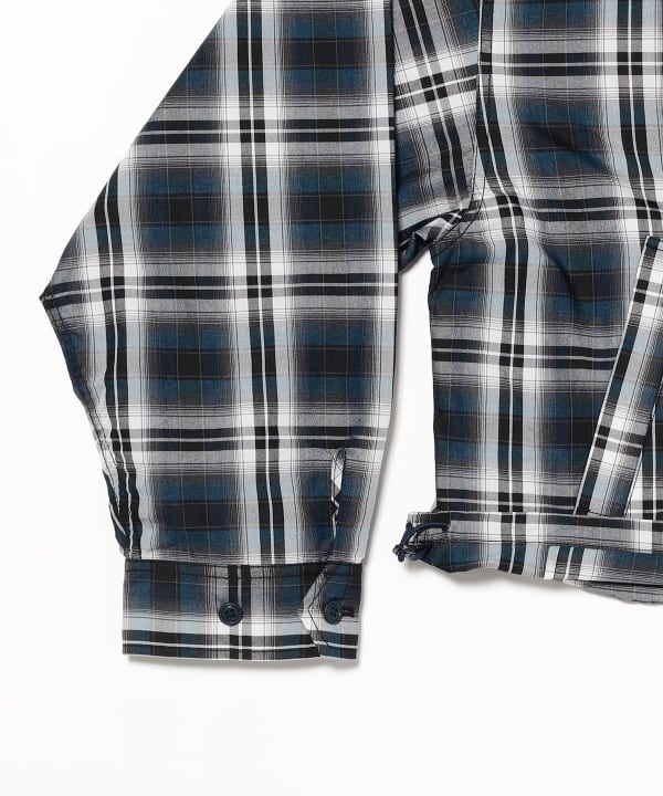 BEAMS (BEAMS) Short Check Blouson (Blouson Blouson) for sale