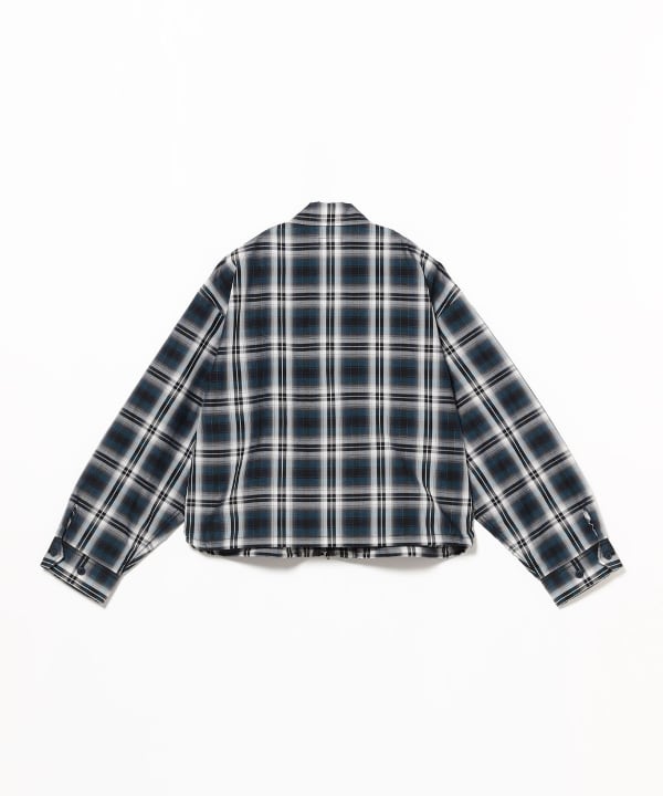 BEAMS (BEAMS) Short Check Blouson (Blouson Blouson) for sale