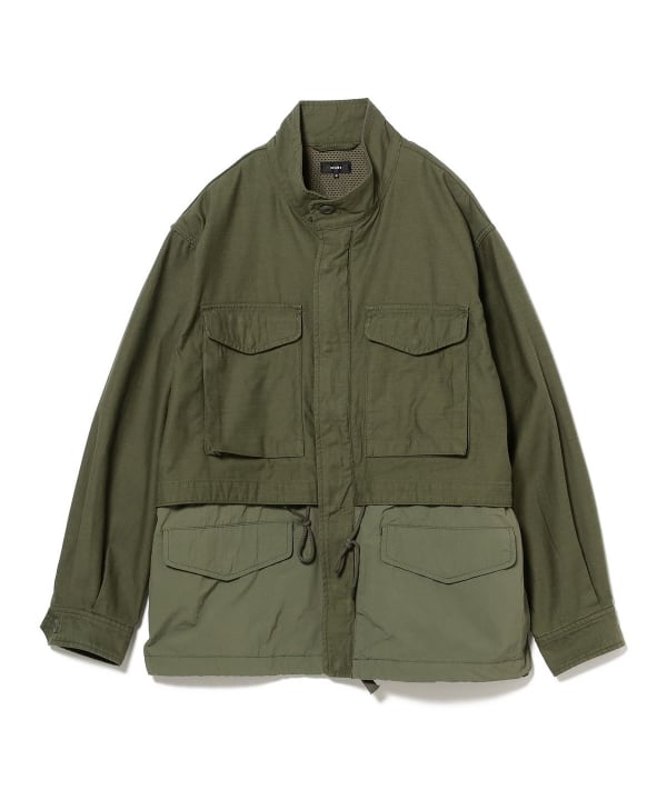 BEAMS Back BEAMS Layered M-65 Blouson (Blouson Blouson) for