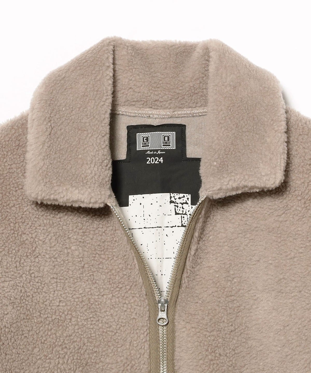 BEAMS（ビームス）C.E / Collared Boa Zip Up（ブルゾン