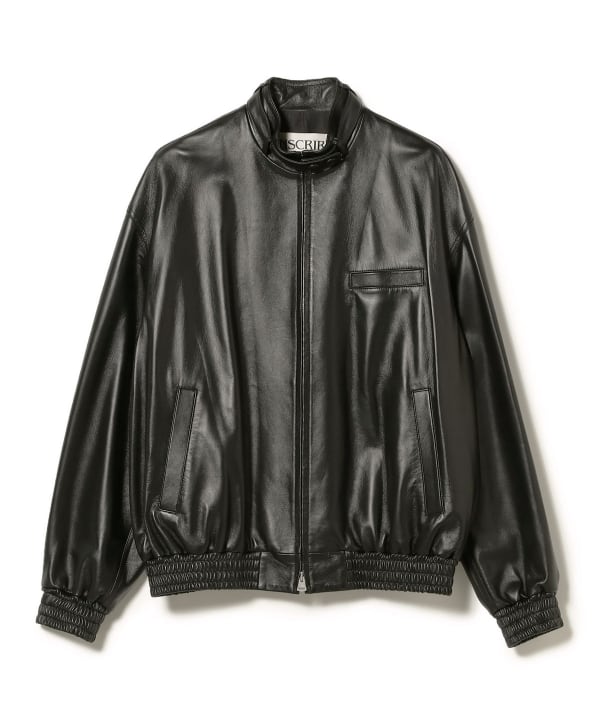 BEAMS（ビームス）INSCRIRE / Sheep Leather Three Pocket Blouson（ブルゾン ブルゾン）通販｜BEAMS