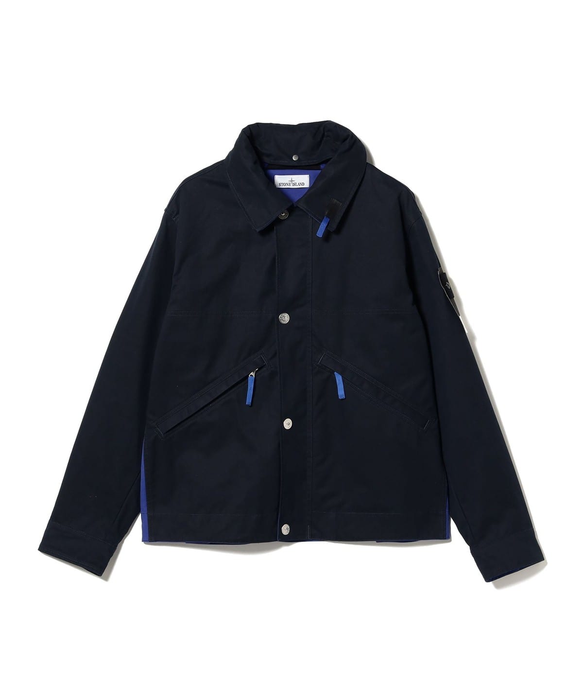 STONE ISLAND ストーンアイランド / TELA RESINATA ブルゾン MEN V0020:NAVY BLUE XL STONE ISLAND ストーンアイランド / TELA RESINATA ブルゾン MEN V0020:NAVY BLUE XL