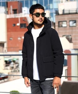 ▲【WEB限定】BEAMS / NEW STANDARD オーバーポケット ダウンジャケット