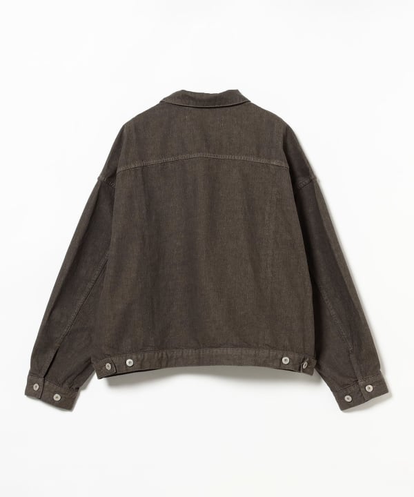 BEAMS（ビームス）INSCRIRE / Color Denim Wide Jacket