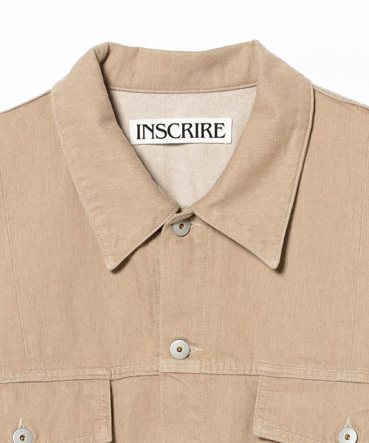 amページ BEAMS（ビームス）INSCRIRE / Color Denim Wide Jacket
