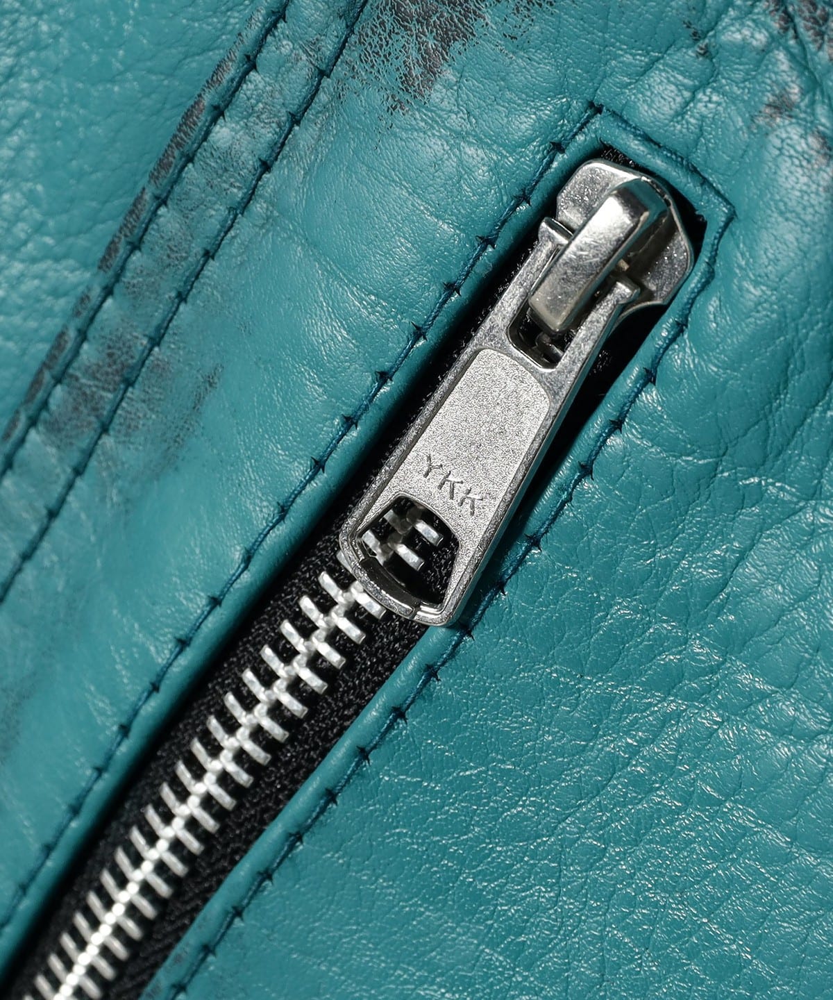 BEAMS FUTURE ARCHIVE / Pigment Leather BEAMS (Blouson) for