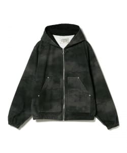 FUTURE ARCHIVE / 褪色迷彩连帽衫