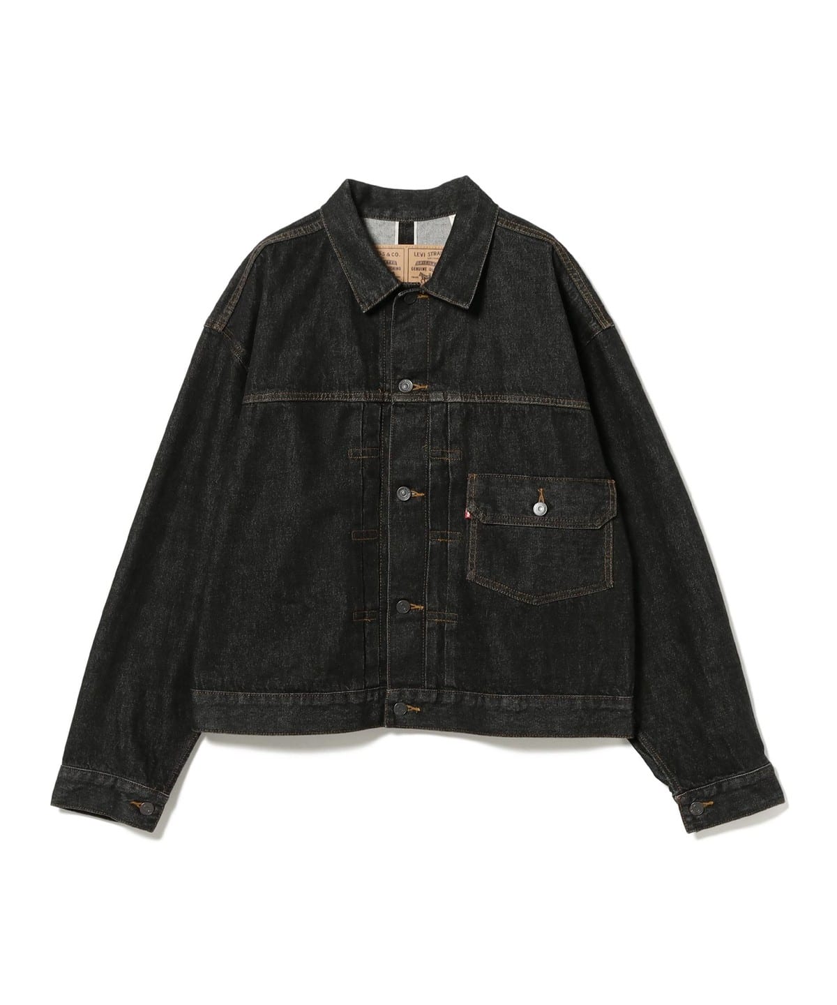 BEAMS（ビームス）LEVI'S (R) × BEAMS / DENIM JACKET BLACK RINSE（ブルゾン デニムジャケット）通販｜ BEAMS