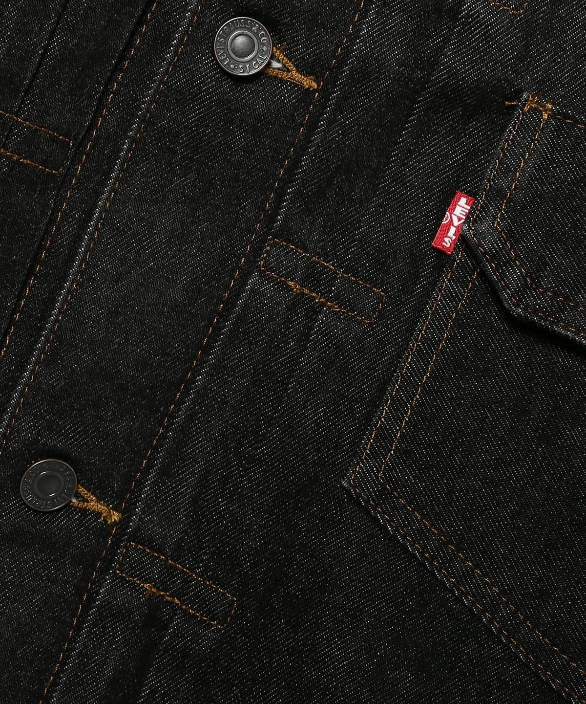 BEAMS LEVI'S (R) × BEAMS / DENIM BEAMS BLACK RINSE (blouson BEAMS LEVI'S (R) × BEAMS / DENIM BEAMS BLACK RINSE (blouson