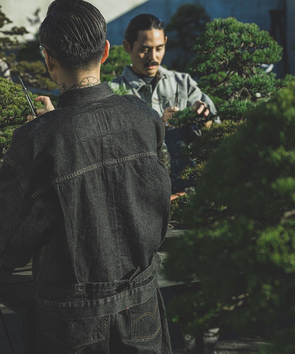 【美品】LEVI’S BEAMS デニムジャケット BLACK RINSE Ｌ BEAMS（ビームス）LEVI'S (R) × BEAMS / DENIM JACKET BLACK