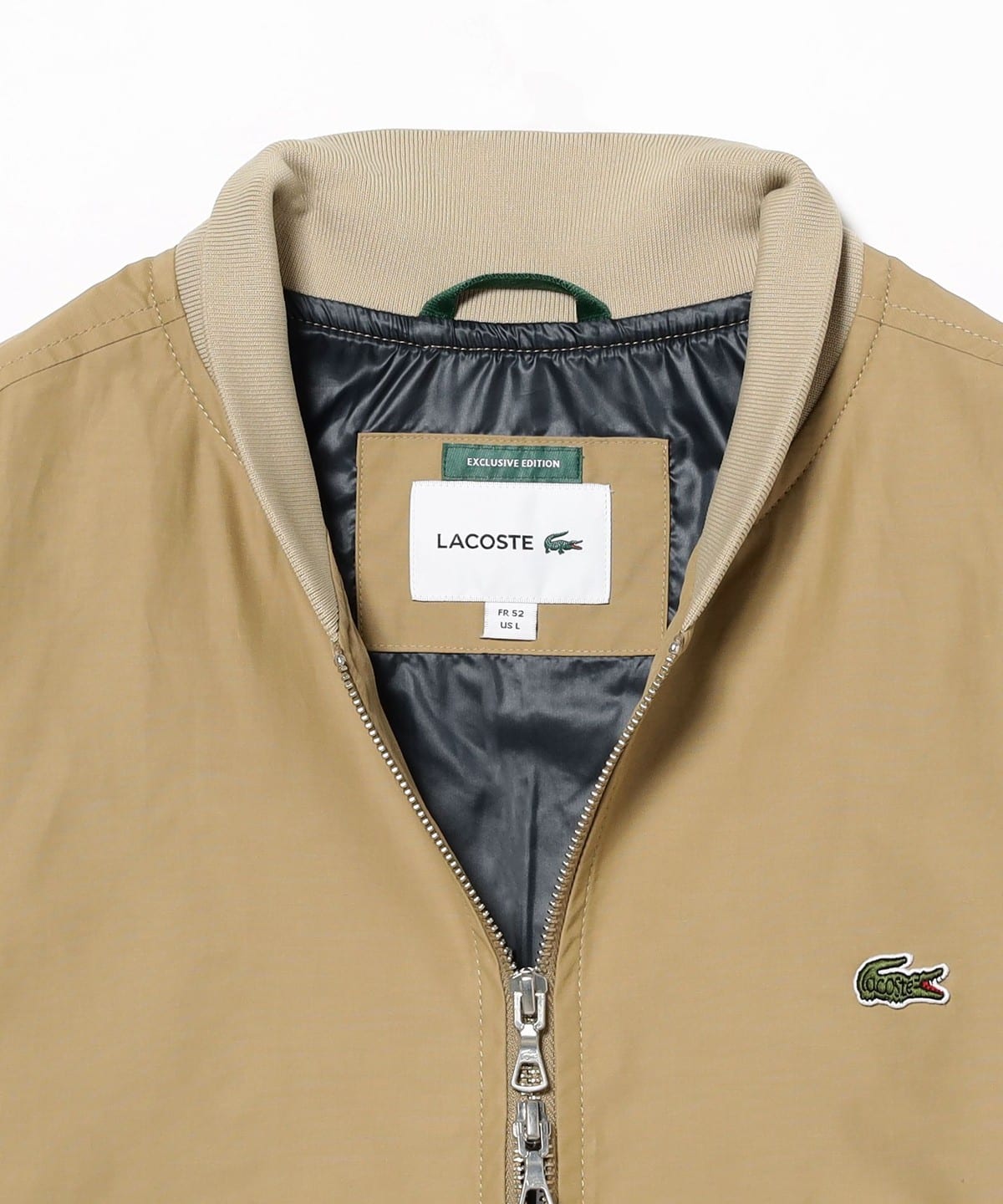 BEAMS（ビームス）【別注】LACOSTE / スタジアムジャンパー（ブルゾン