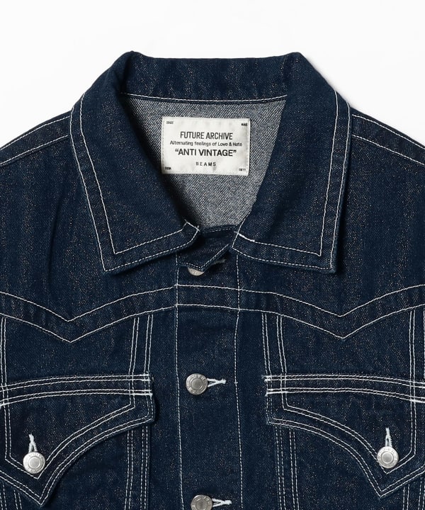 BEAMS（ビームス）FUTURE ARCHIVE / GLITTER DENIM JACKET