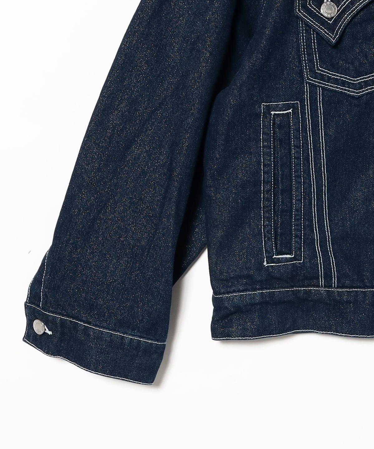 BEAMS（ビームス）FUTURE ARCHIVE / GLITTER DENIM JACKET