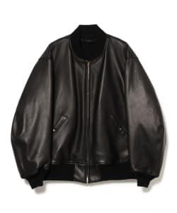 COMOLI / カーフスキン ジップブルゾン