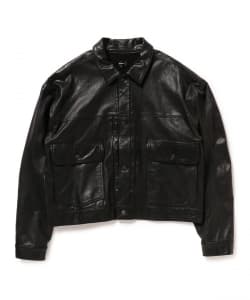 シープレザー ショート ジャケット