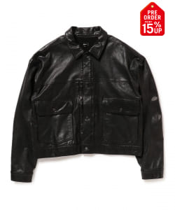 【+15%ポイントUP】シープレザー ショート ジャケット